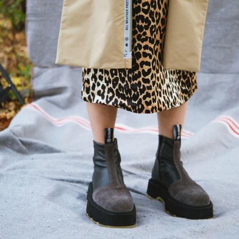 Boot Meets Dress