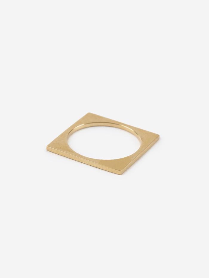 Gabriela Artigas Gabriela Artigas Square Ring - Gold - Gold