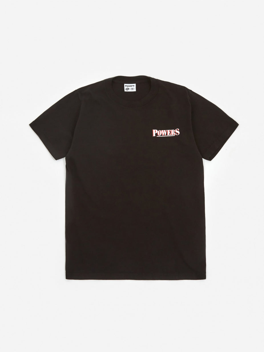 POWERS Powers The Powers That Be Shortsleeve T-Shirt - Black - Black
