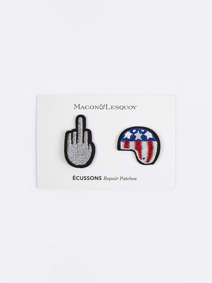 Macon & Lesquoy Macon & Lesquoy Easy Rider Repair Patches - Multi
