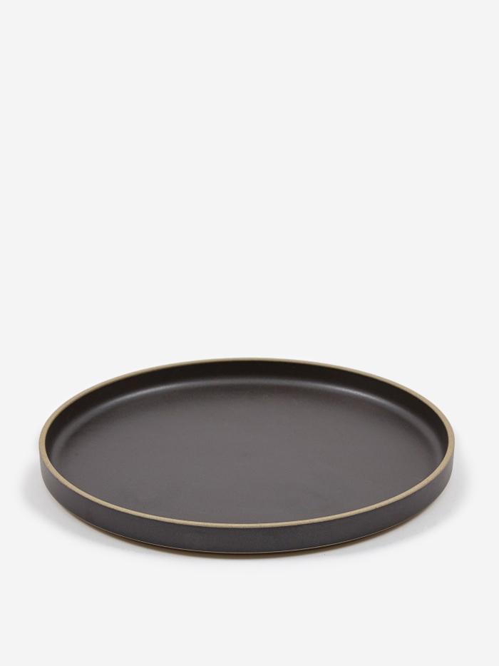 Hasami Porcelain Hasami Porcelain Plate Black - 255x21 - Black