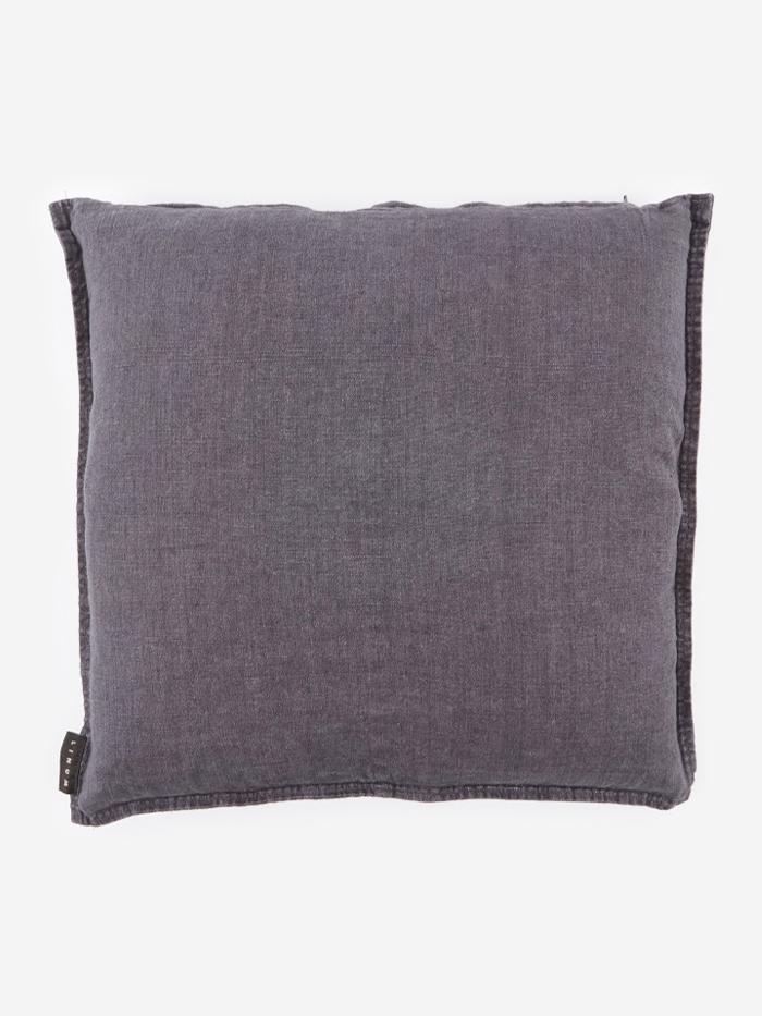 Linum Linum West Cushion 50x50cm - Granite Grey - Other
