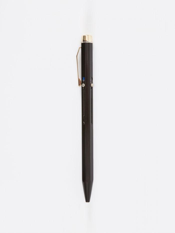 Hightide | Penco Hightide 4 Colour Ballpoint Pen - Black - Black