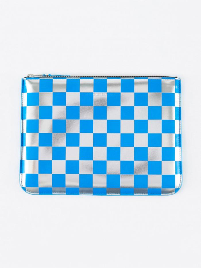 Comme des Garcons Wallets Comme des Garcons Wallets Optical Group (SA5100GB) - Check/Blue - Blue