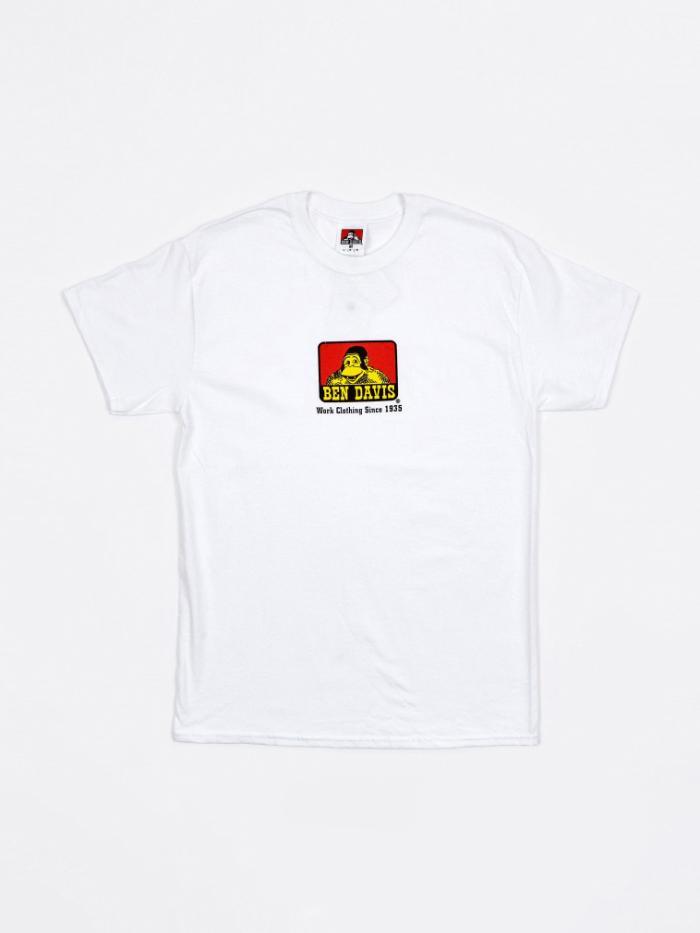 Ben Davis Ben Davis Classic Logo T-Shirt - White - White