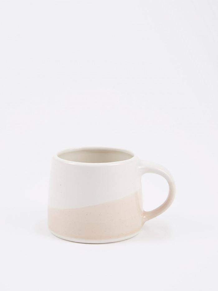 Kinto Kinto SCS Espresso Mug 110ml - White x Pink Beige - Pink