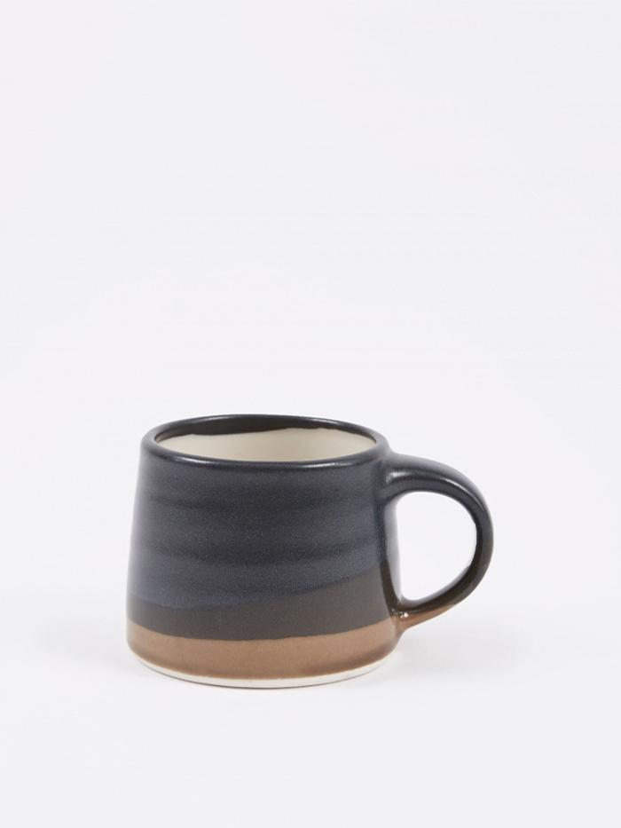 Kinto Kinto SCS Espresso Mug 110ml - Black x Brown - Black