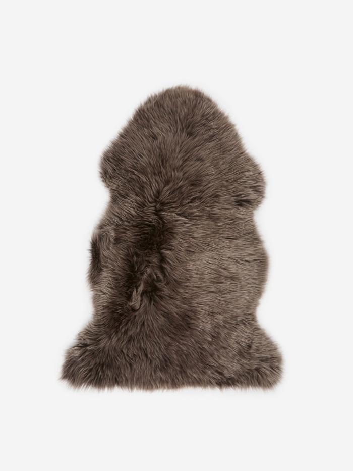 Natures Collection Natures Collection Long Wool Sheepskin Rug - Walnut - Other