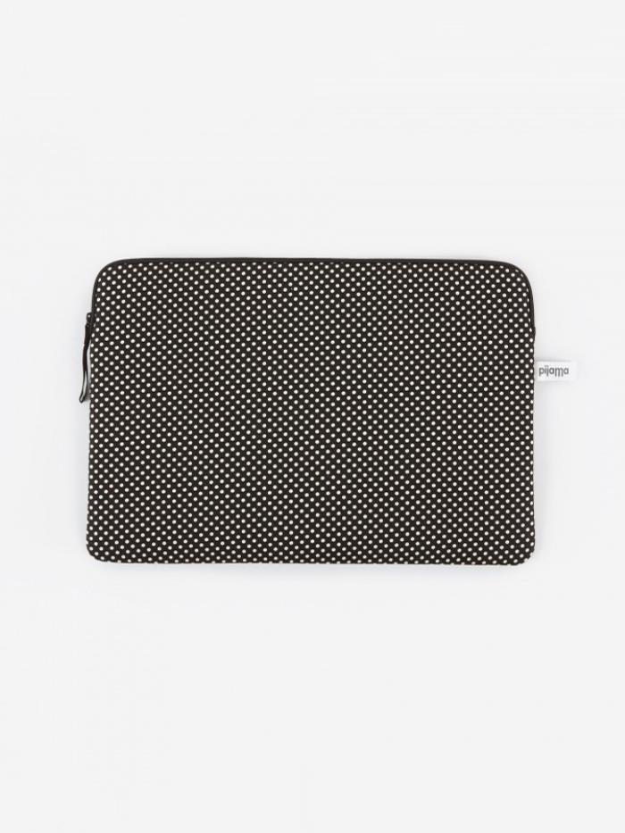 Pijama Pijama Zip Case for MacBook Air / 13 Laptop - Dotty Small Black - Other