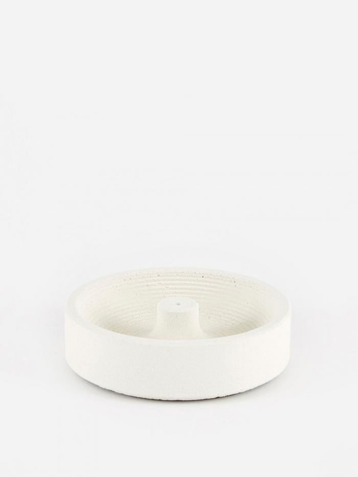 Nystrom Goods Nystrom Goods Runda Concrete Incense Holder - White - White
