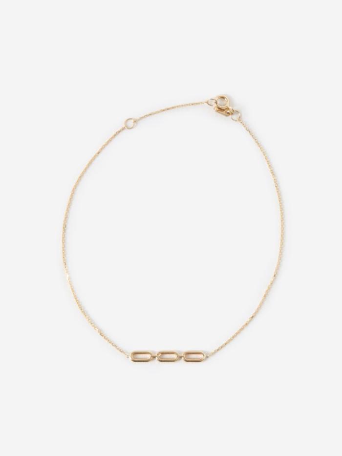Sarah & Sebastian Sarah & Sebastian Link Bracelet - Gold - Gold