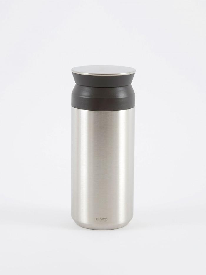 Kinto Kinto Travel Tumbler 350ml - Stainless Steel - Silver