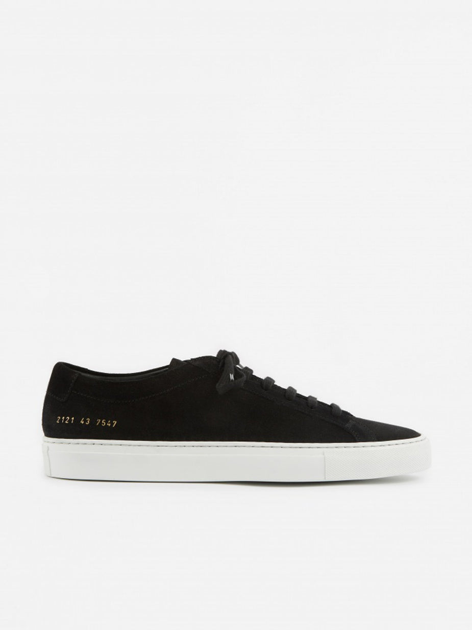 Common Projects Common Projects Achilles Low Suede - Black - Black