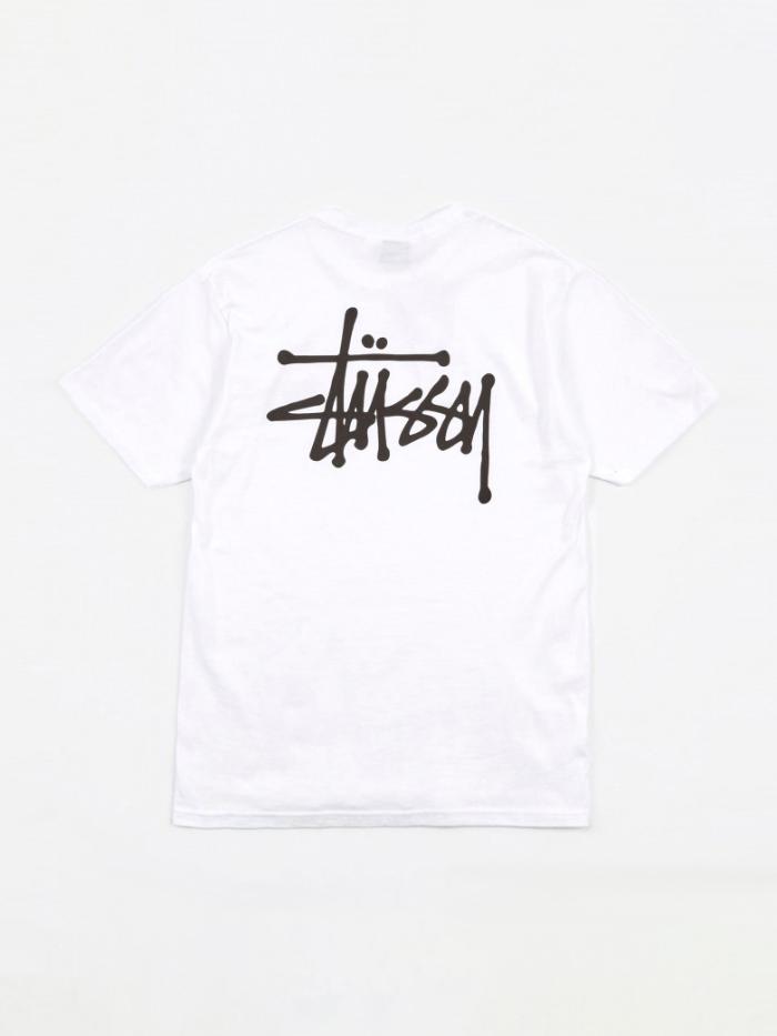 Stussy Stussy Basic Stussy T-Shirt - White. - White
