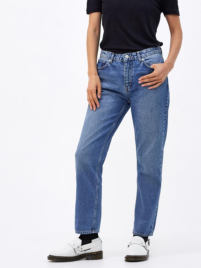 Wood Wood Wood Wood Eve Cropped Jeans - Blue - Blue