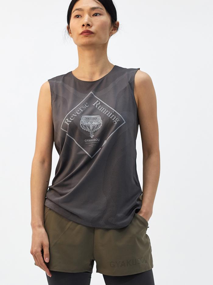 Nike x Undercover Gyakusou Nike x Undercover Gyakusou W NRG DF Tank - Olive - Green