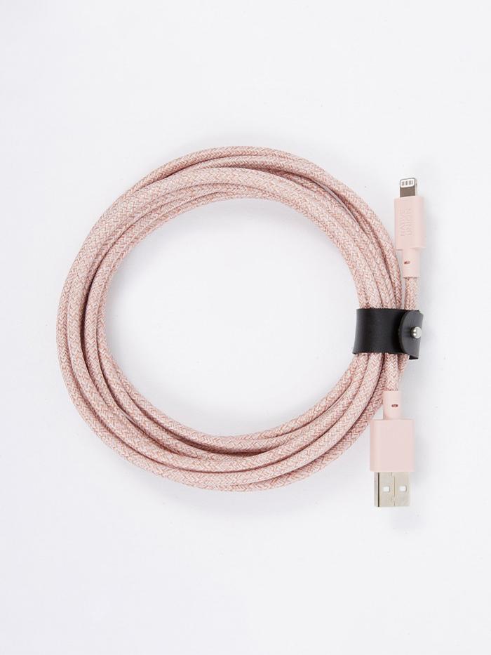 Native Union Native Union BELT Cable XL 3M - Rose KV - Pink