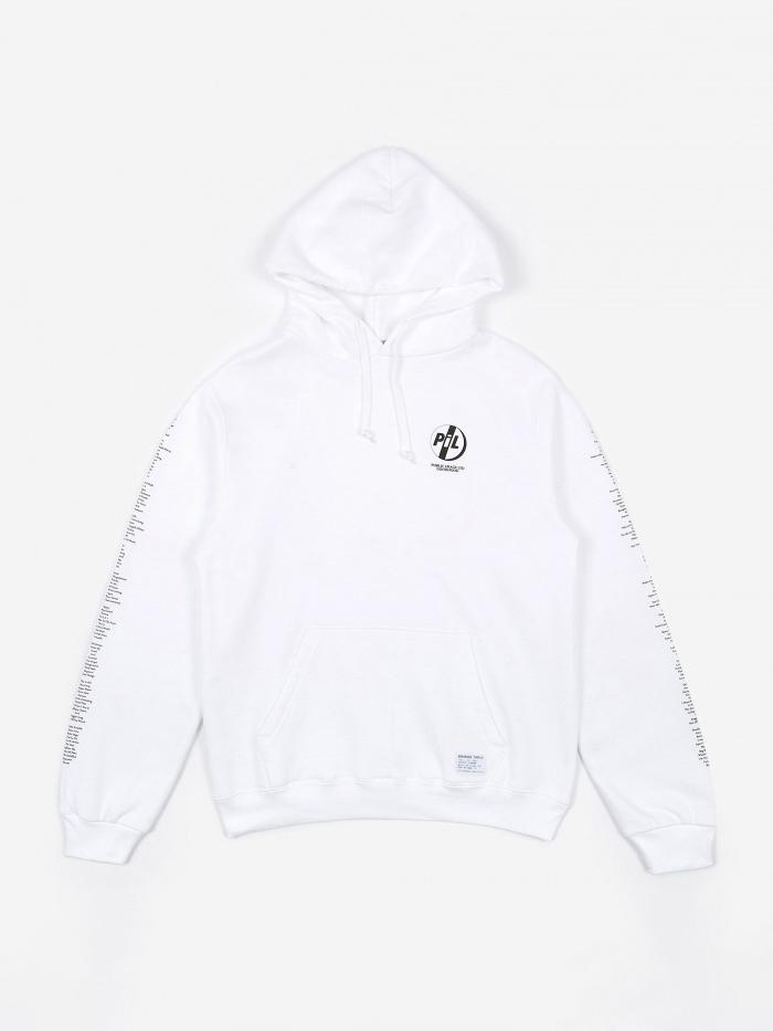 Goods By Goodhood Goodhood x Public Image Ltd Tracklist Hoodie - White - White