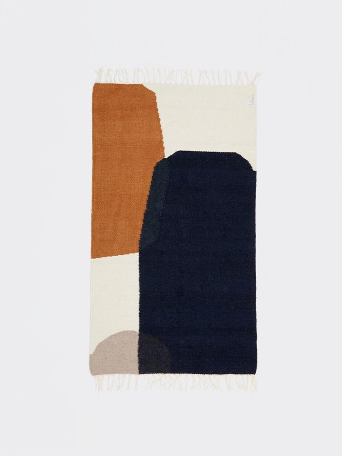 Ferm Living Ferm Living Kelim Rug - Merge - Small - Multi