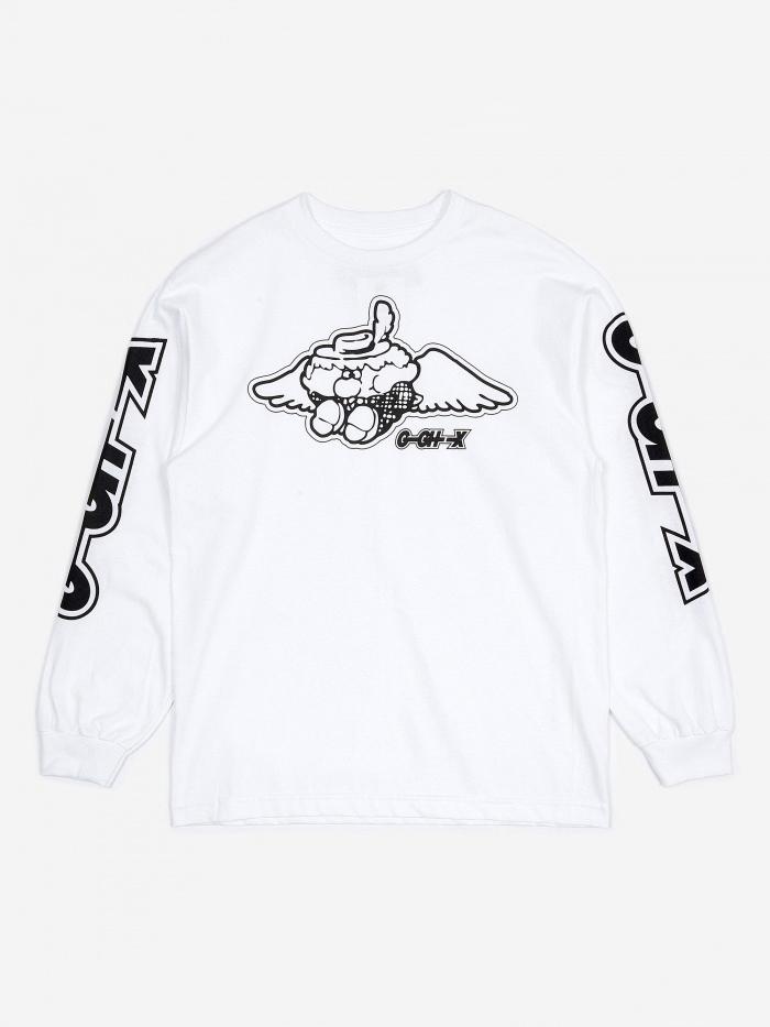 Gasius x Goodhood Gasius x Goodhood G-GH-X Long Sleeve T-Shirt - White - White