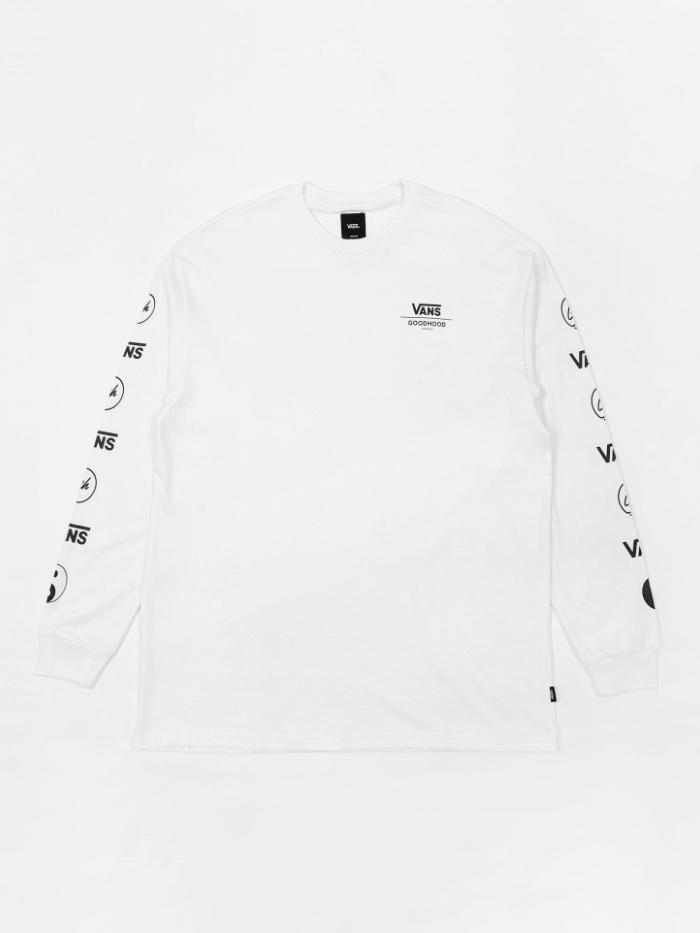 Vans Vans Vault x Goodhood Logo L/S T-Shirt - White - White