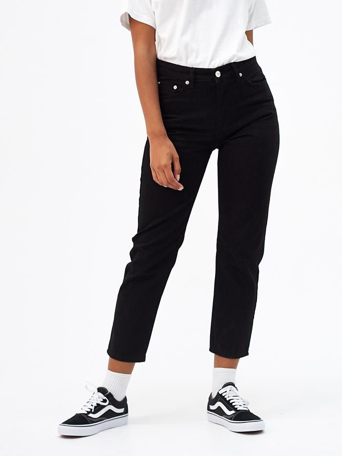 Wood Wood Wood Wood Eve Cropped Jeans - Black - Black