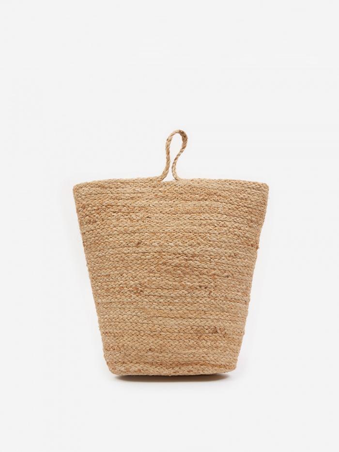 House Doctor House Doctor Mira Hemp Storage Basket - Small - Neutrals