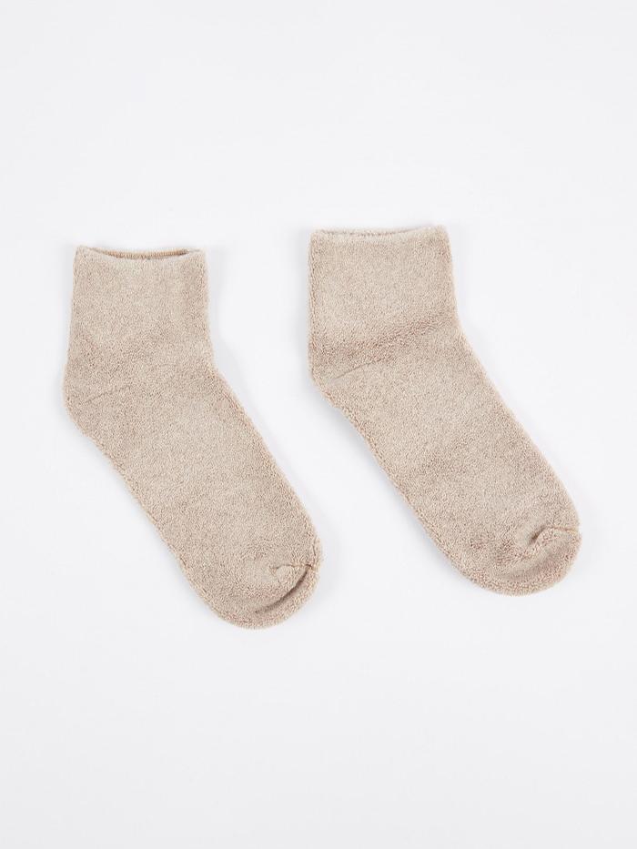 Baserange Baserange Buckle Ankle Socks - Nude - Other
