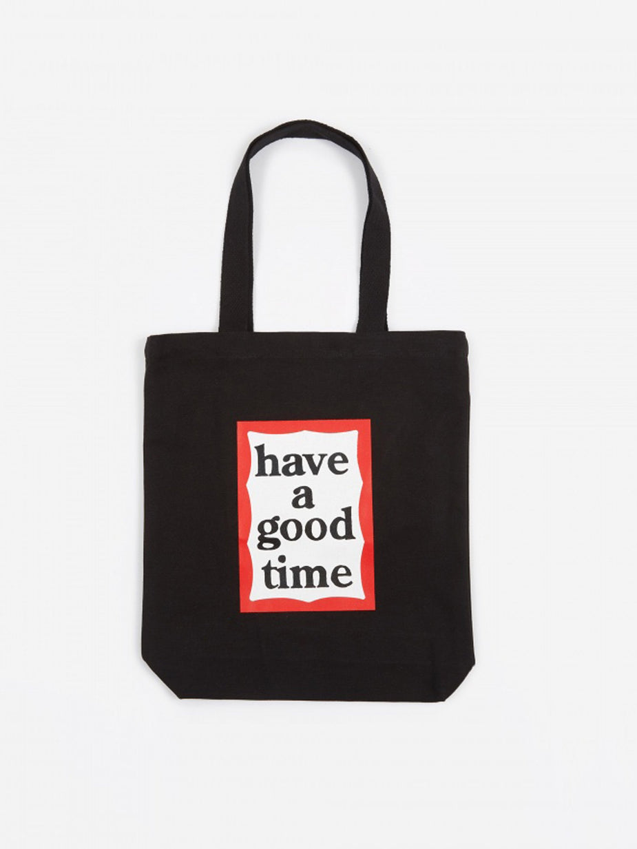 Have A Good Time Have A Good Time Frame Tote Bag - Black - Black