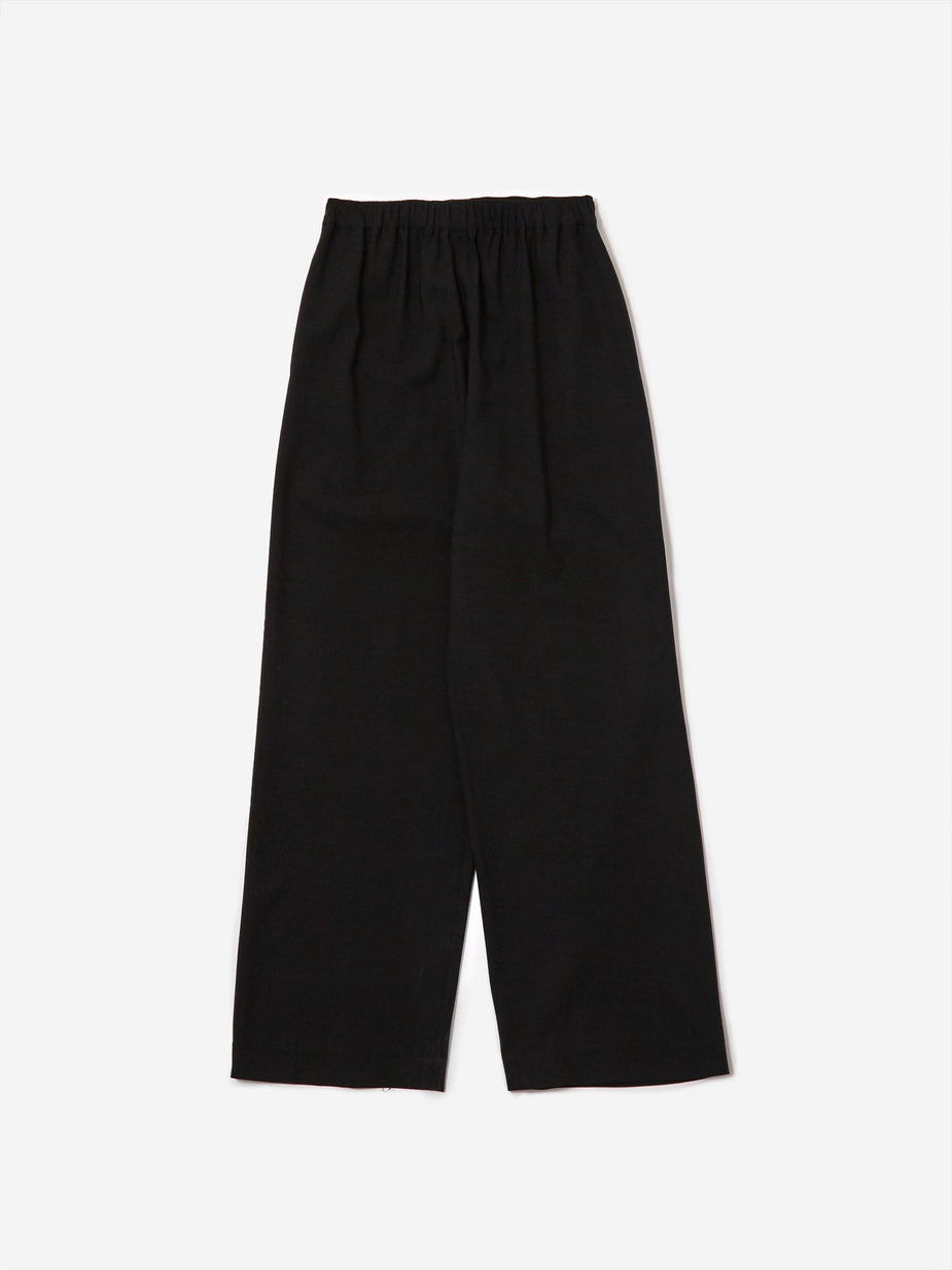 6397 6397 Long Wide Leg Pull On Trouser - Black - Black