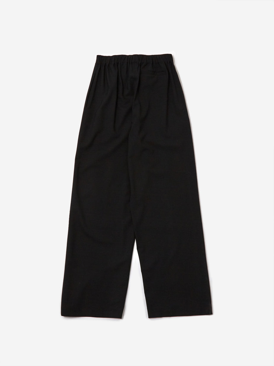 6397 6397 Long Wide Leg Pull On Trouser - Black - Black