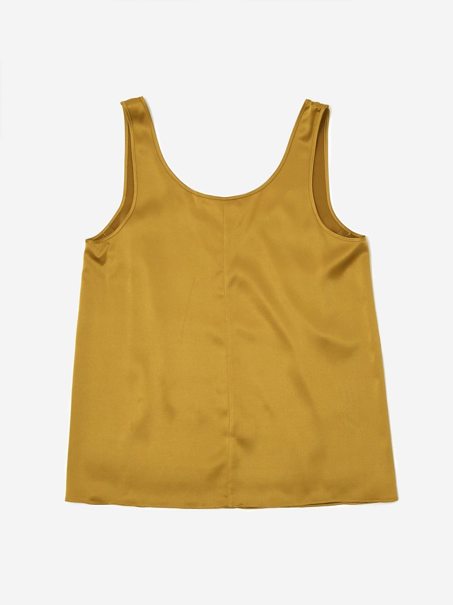 6397 6397 Silk Tank Top - Gold - Gold