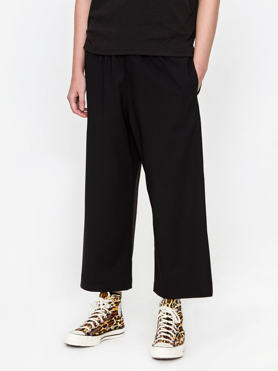 6397 6397 Wide Leg Pull On Trouser - Black - Black
