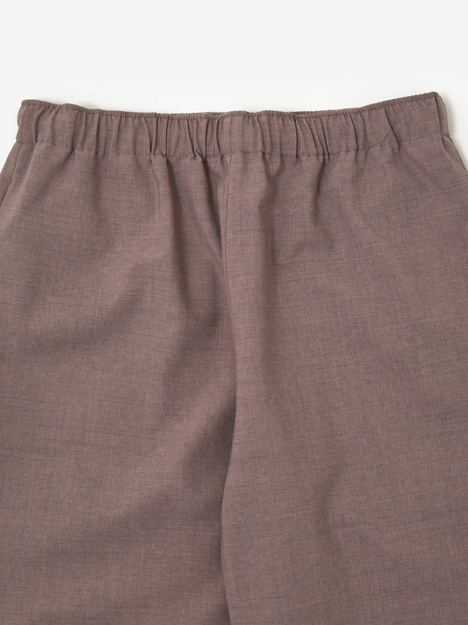 6397 6397 Wide Leg Pull On Trouser - Pink Melange - Pink