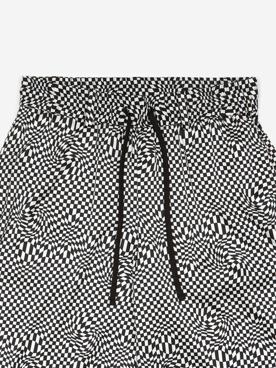 6397 6397 Board Shorts - Black/White - Black