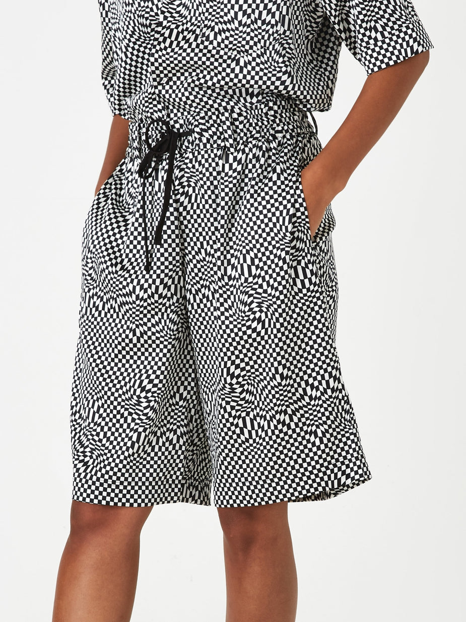 6397 6397 Board Shorts - Black/White - Black