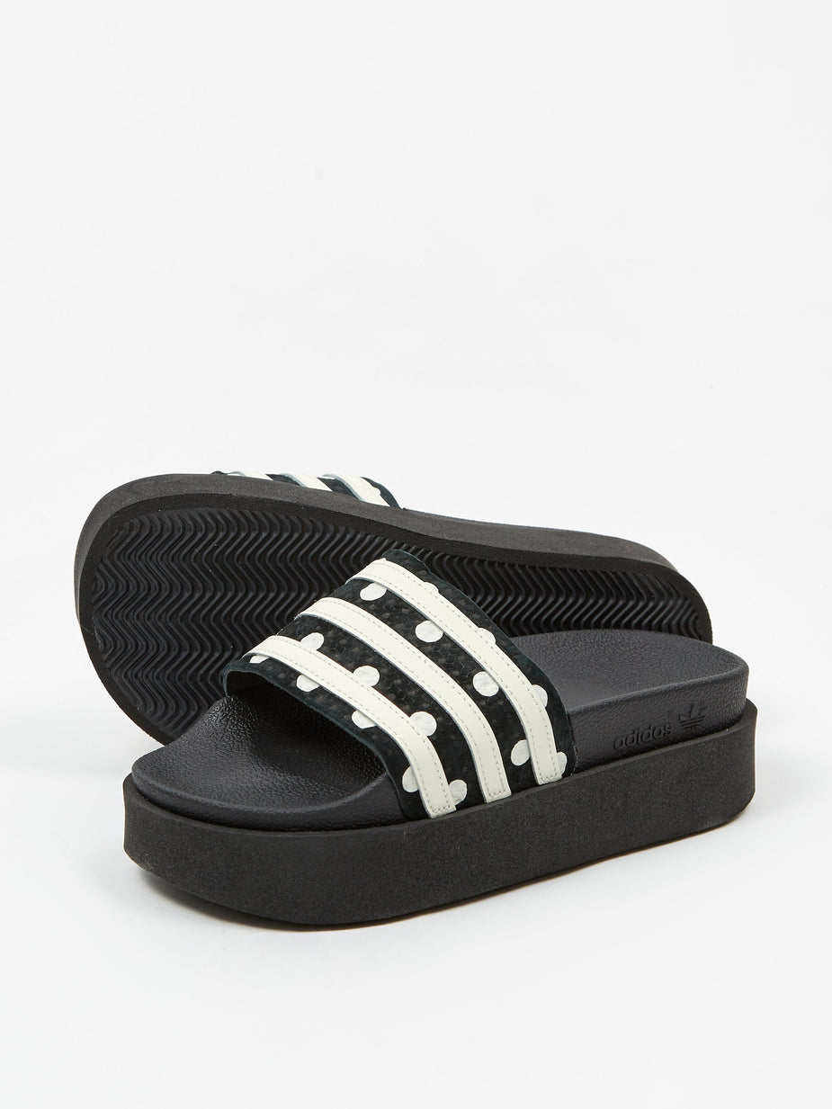 Adidas Adidas Adilette Bold - Core Black - Black