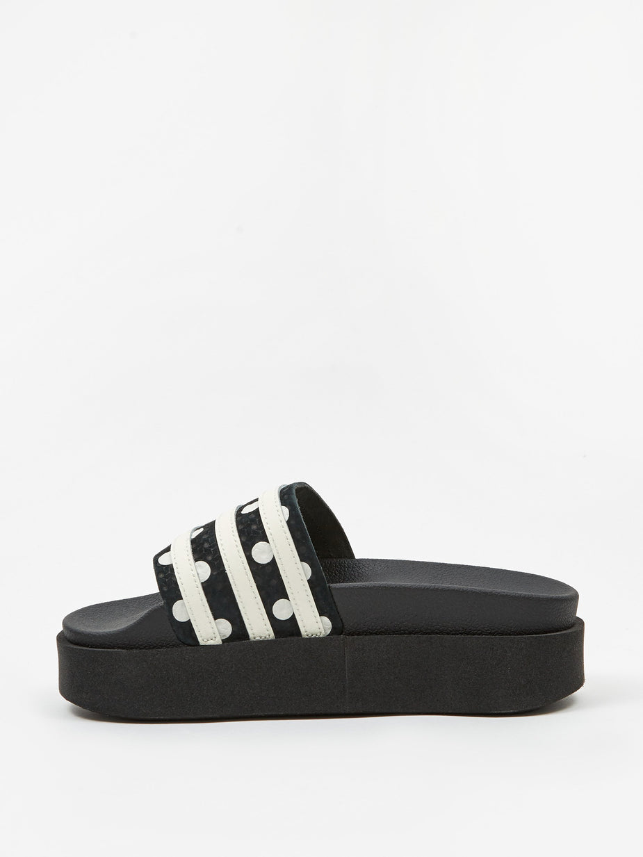 Adidas Adidas Adilette Bold - Core Black - Black