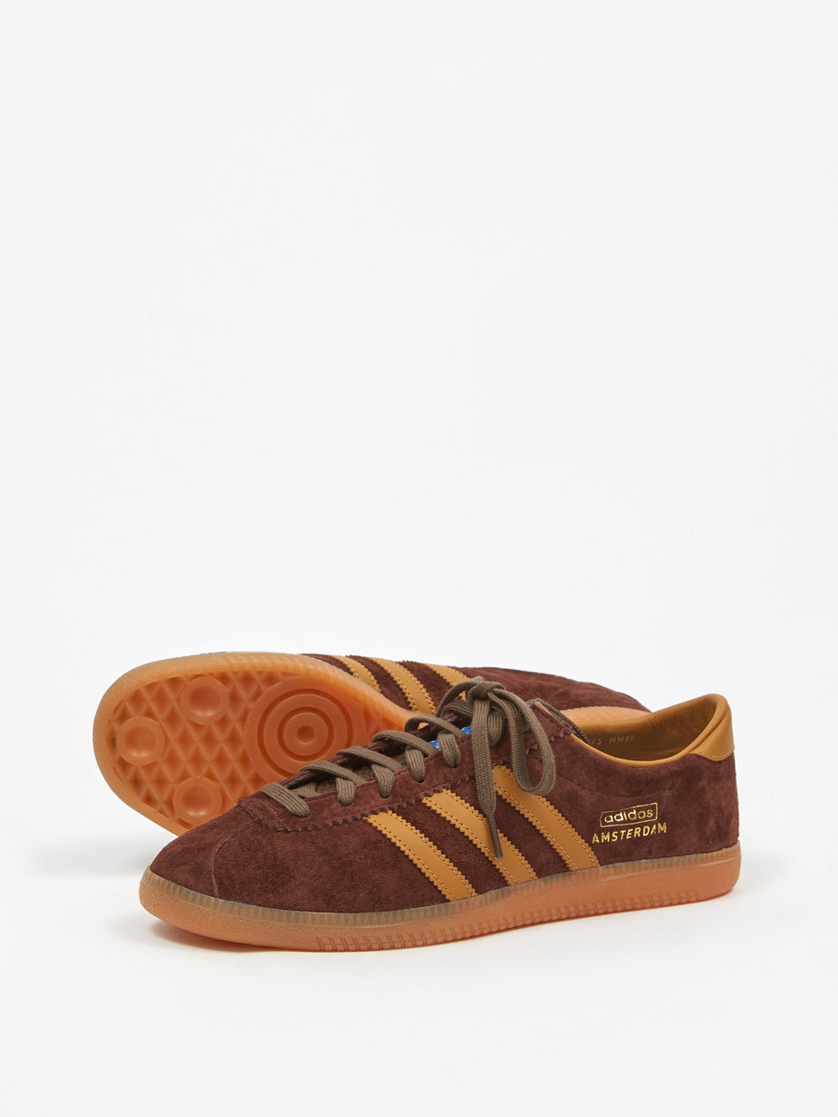 Adidas Adidas Amsterdam - Tan - Orange