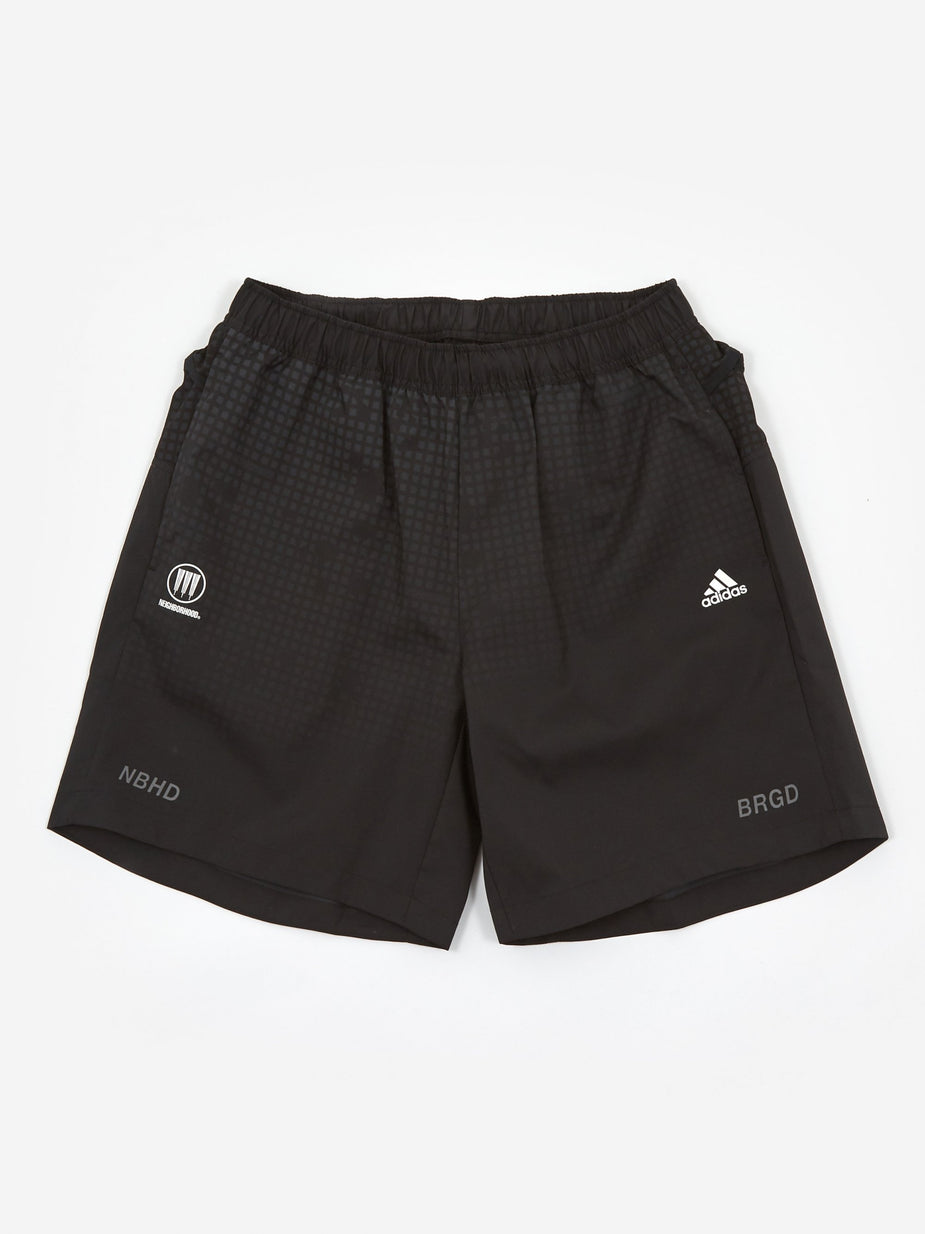 Adidas Adidas x Neighborhood Run Shorts - Black - Black