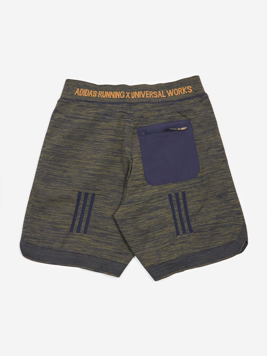 Adidas Adidas x Universal Works Shorts - Legend Ink/Olive Cargo - Green