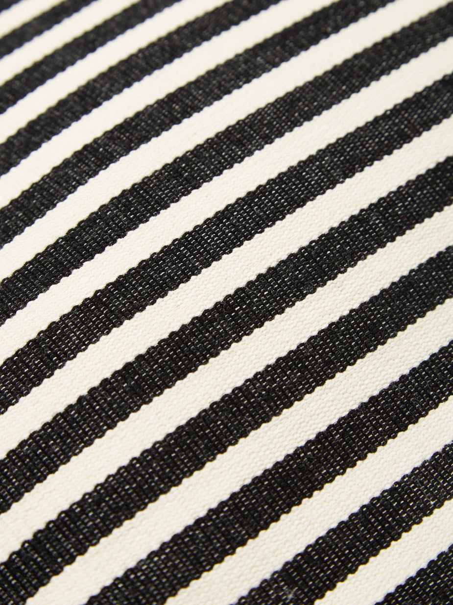 Afroart Afroart Donita Cushion 50x50 - White/Black - Black