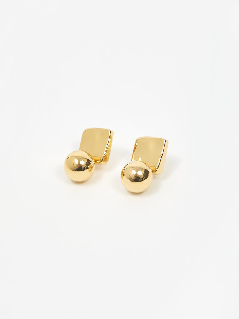 AGMES AGMES Luca Earrings - Gold Vermeil - Gold