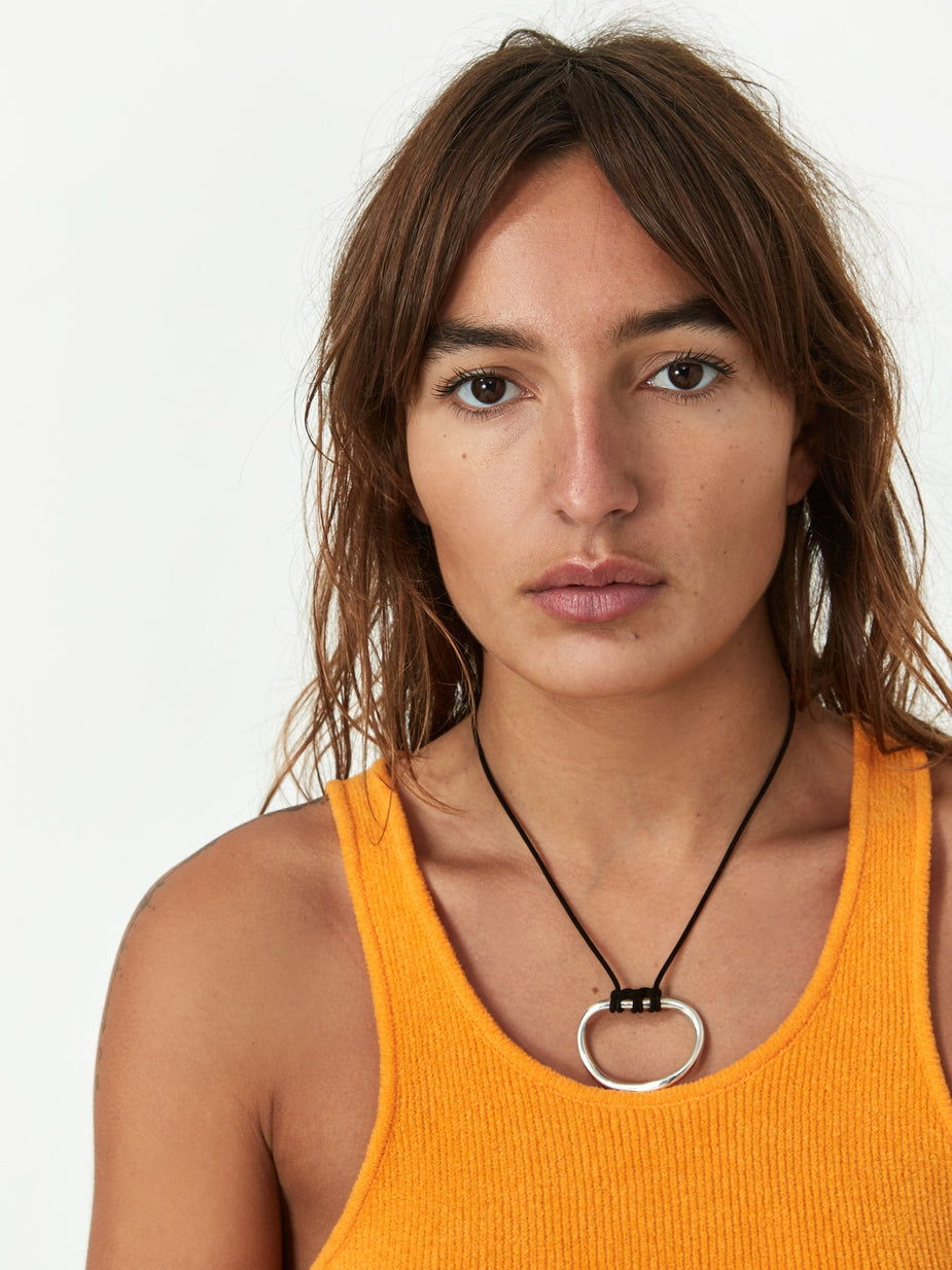 AGMES AGMES Small Gabriela Pendant - Sterling Silver - Silver