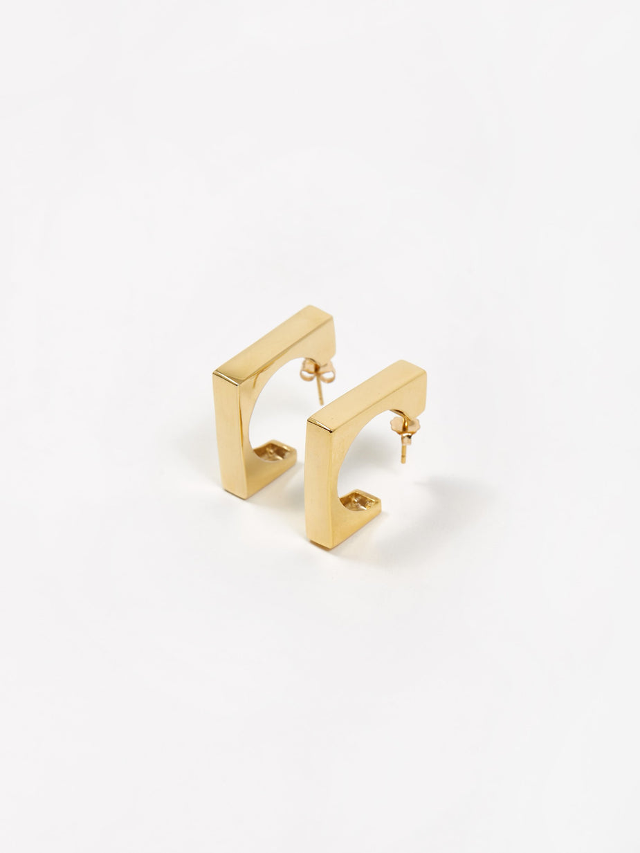 AGMES AGMES Isa Earrings - Gold - Gold