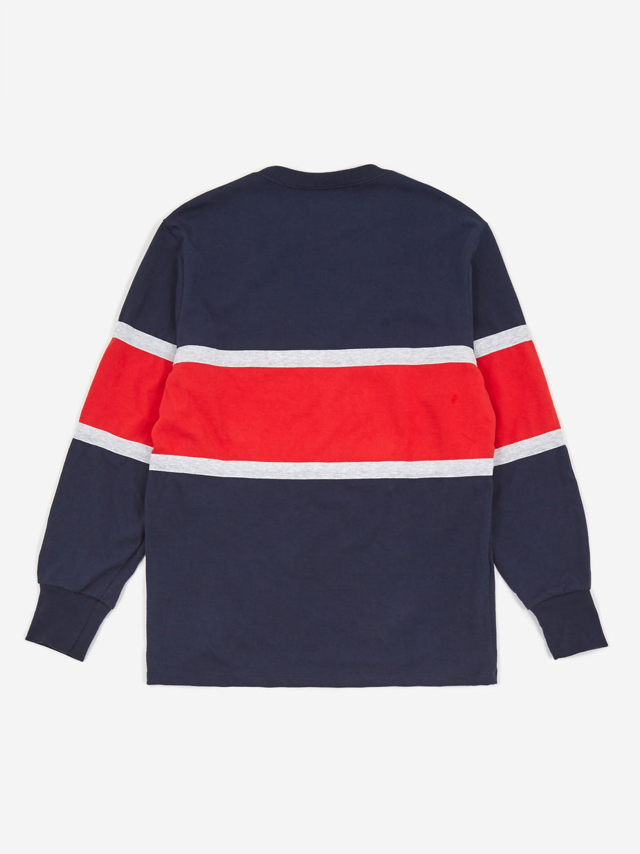 Aime Leon Dore Aime Leon Dore 16 Oz Multi Stripe Longsleeve T-Shirt - Maritime Multi - Multi