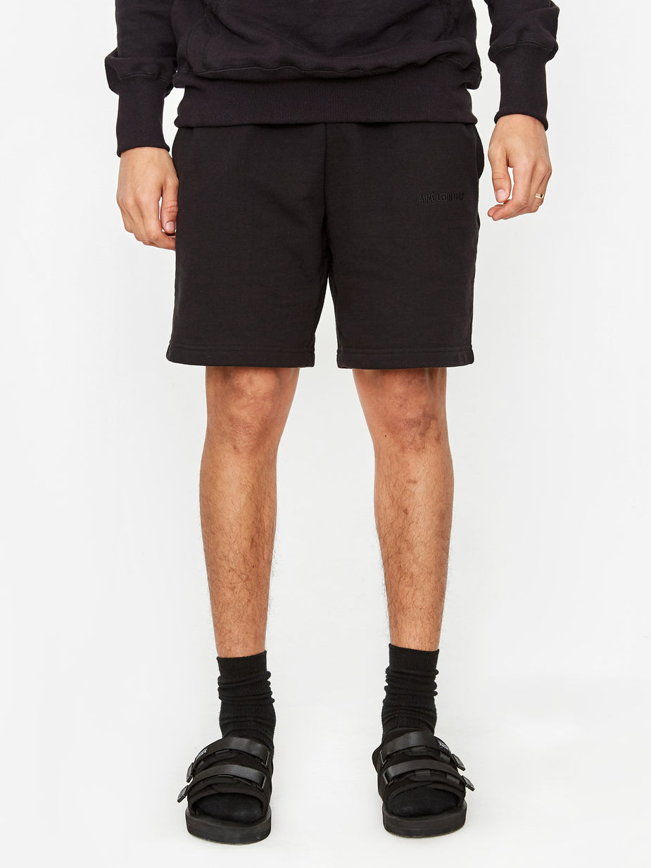 Aime Leon Dore Aime Leon Dore 20 Oz Logo Camper Shorts - Black - Black