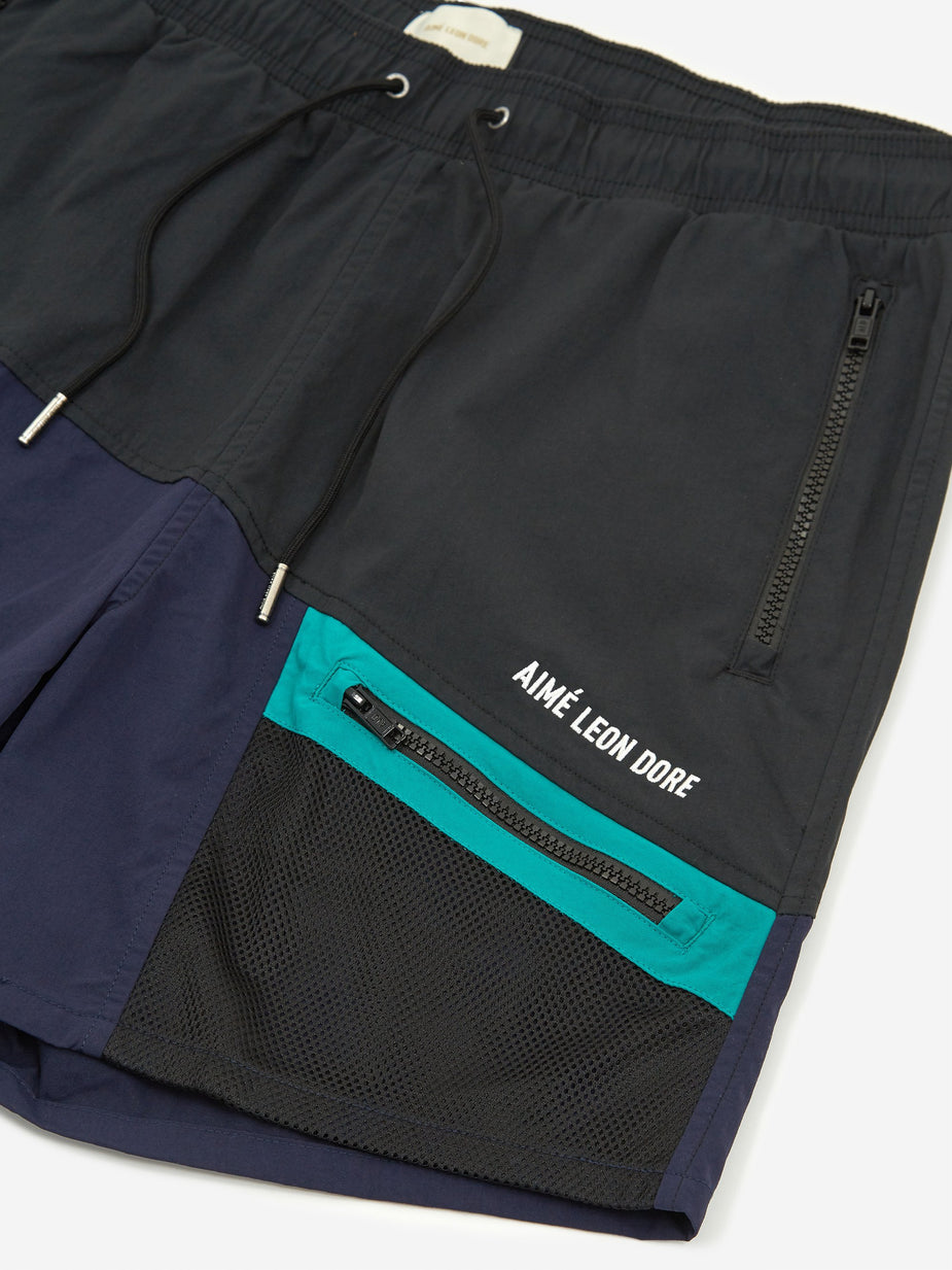 Aime Leon Dore Aime Leon Dore Pigment Mesh 3 Pocket Short - Maritime Blue - Blue