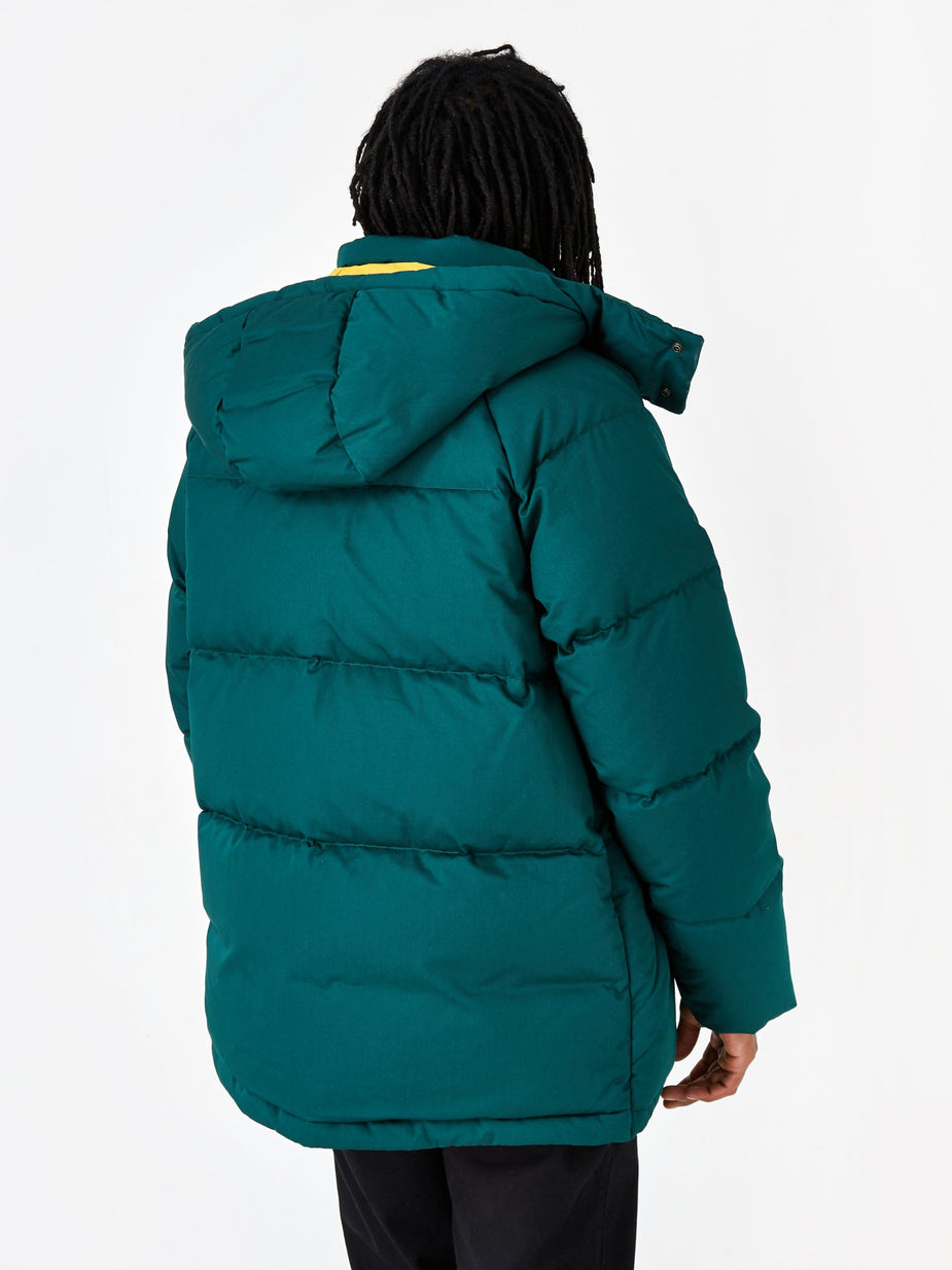 Aime Leon Dore Aime Leon Dore Woolrich Down Hooded Coat - Botanical Green - Green