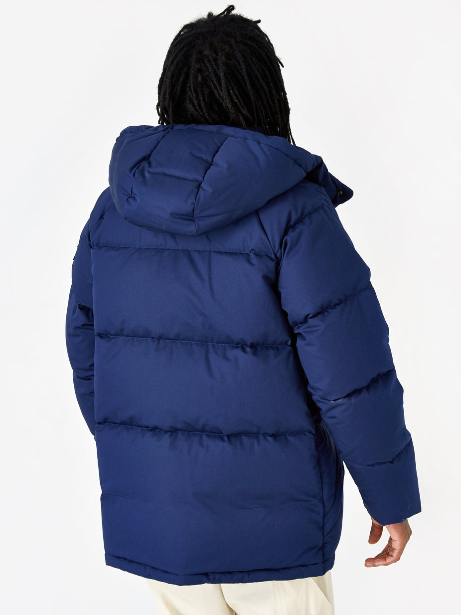 Aime Leon Dore Aime Leon Dore Woolrich Down Hooded Coat - Flag Navy - Blue